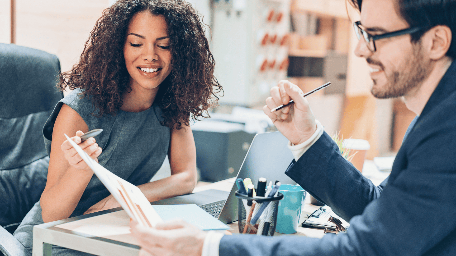 Marketers working on optimizing inventory.